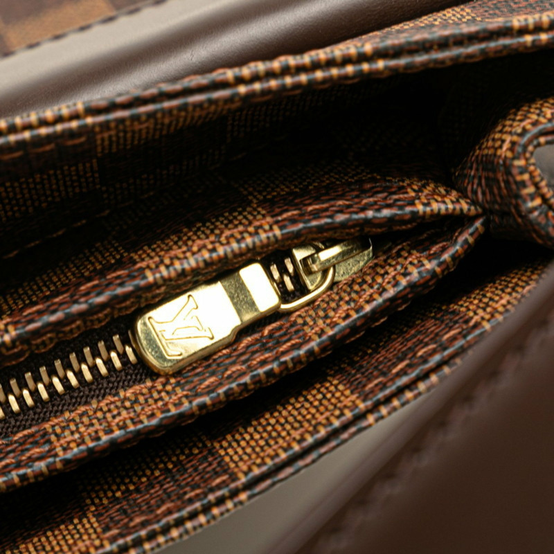 Louis Vuitton Damier Aubergine 單肩包 N51129 棕色 皮革 女款包 LOUIS VUITTON-6