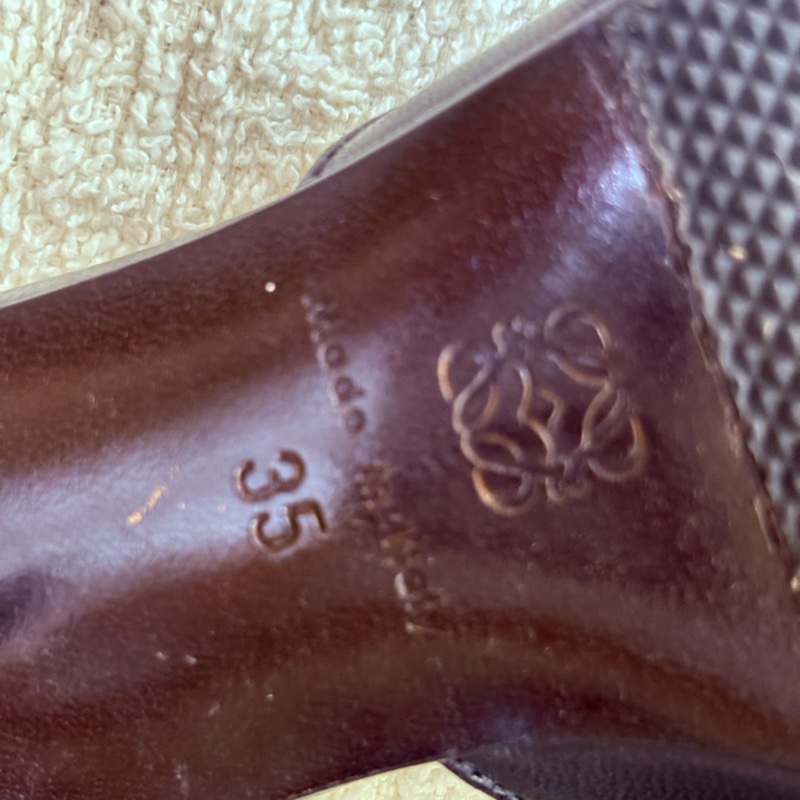 loewe低跟鞋 35-9