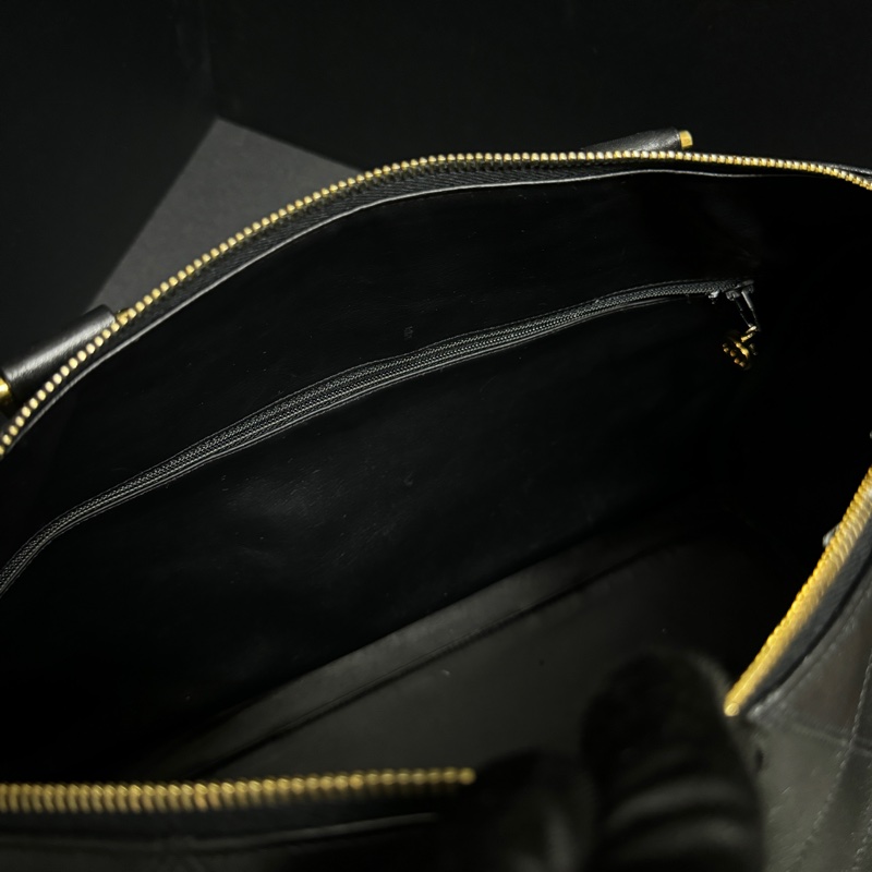 (極新💝) Chanel 香奈兒 黑金波士頓包 專櫃28萬!-22