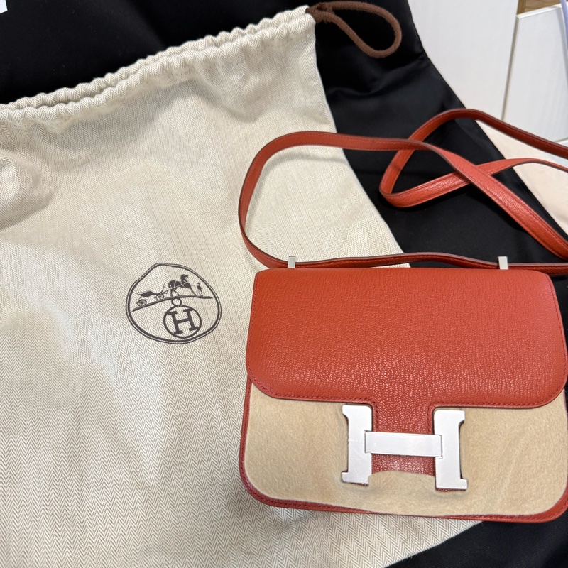 全新未拆🌈🌈Hermes 橘紅康康-1