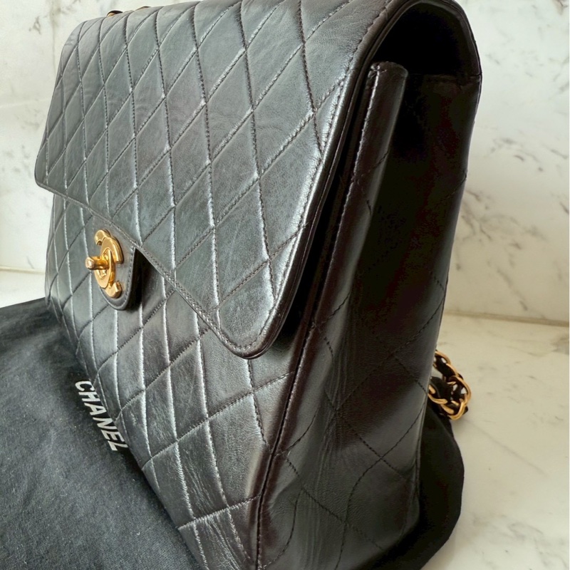 Chanel vintage jumbo 30 貝嫂包鏈條包-1
