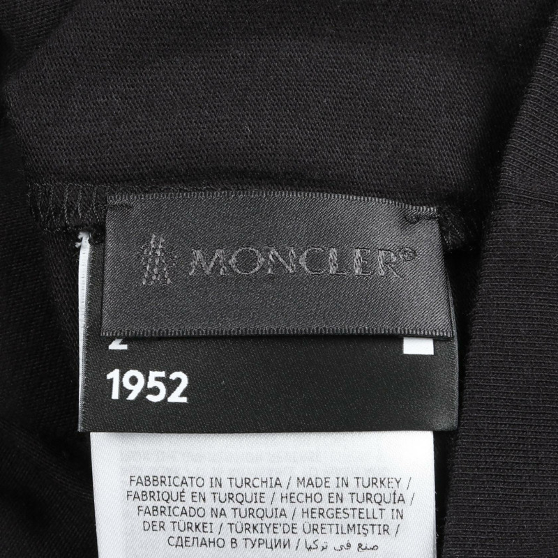 MONCLER GENIUS 2 MONCLER 1952 × UNDEFEATED T卹，純棉，黑色，S碼，二手男款-2