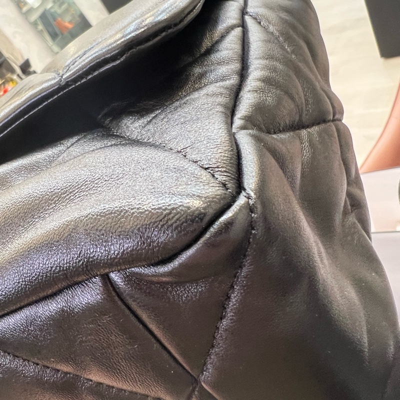 香奈兒19包30公分黑金-10