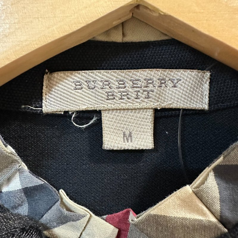 【美收精品】BURBERRY 黑色長袖上衣 4-204【隔月月中將轉賣至日本 上架期限30天】-6