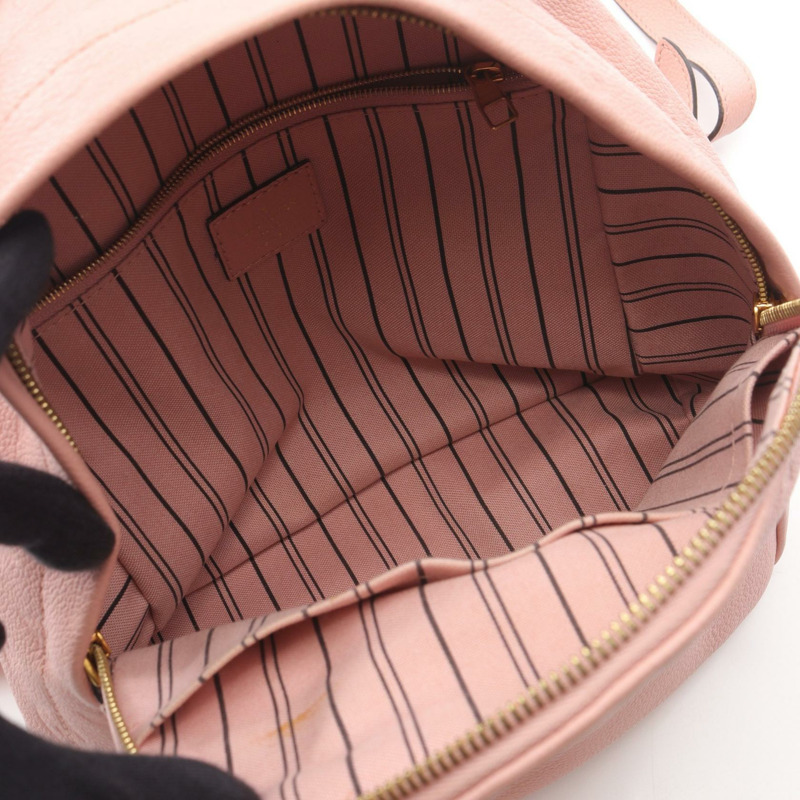 LOUIS VUITTON Sorbonne Rucksack 背包 M44019 Monogram 皮革 粉紅色 二手 女款-2