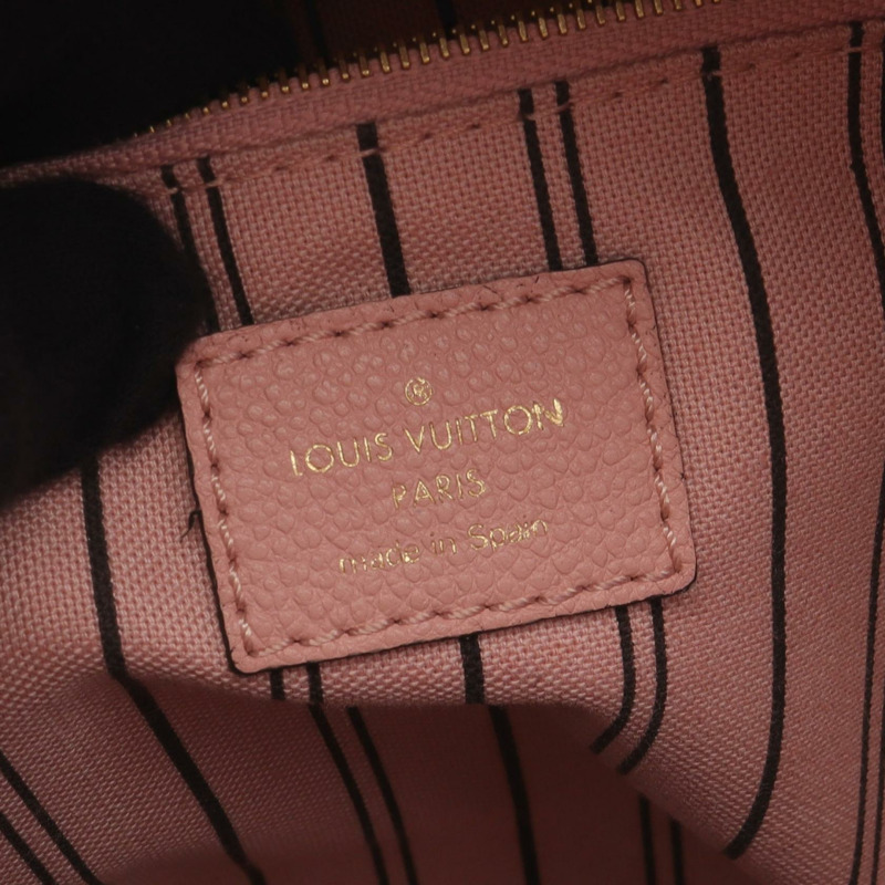 LOUIS VUITTON Sorbonne Rucksack 背包 M44019 Monogram 皮革 粉紅色 二手 女款-3