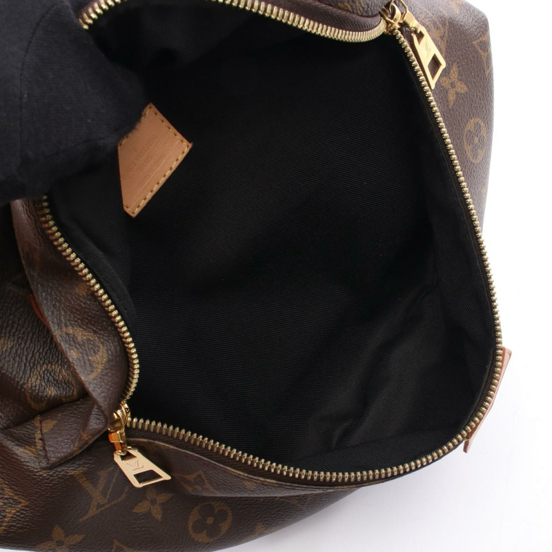 LOUIS VUITTON 腰包 M43644 Monogram 帆布皮革棕色二手男女通用 LV-2
