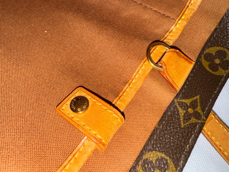 LV Vintage薇薇安小號/路易威登/中古/LV老花手提包-8