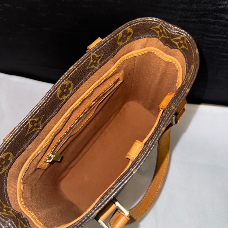 LV Vintage薇薇安小號/路易威登/中古/LV老花手提包-17