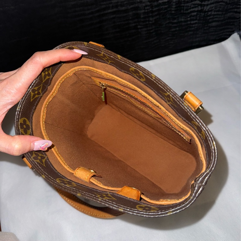 LV Vintage薇薇安小號/路易威登/中古/LV老花手提包-18