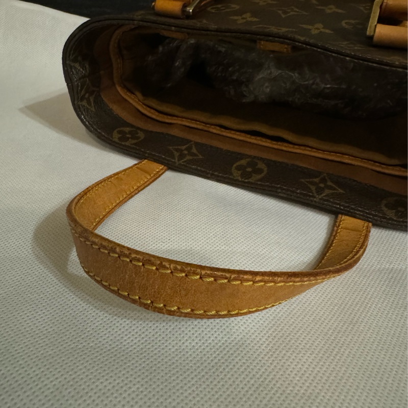 LV Vintage薇薇安小號/路易威登/中古/LV老花手提包-33
