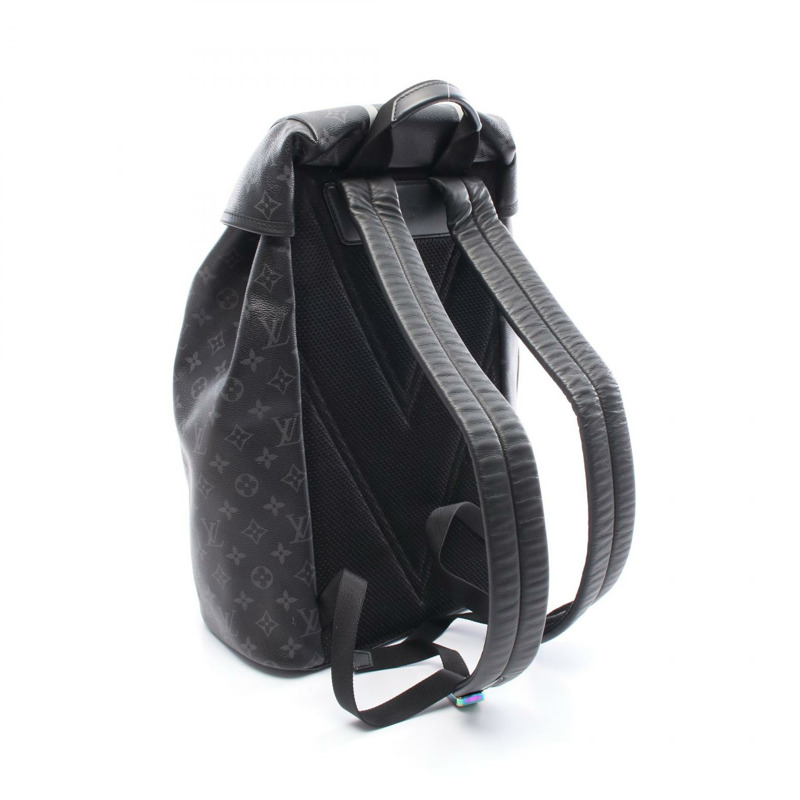 LOUIS VUITTON × Fragment Design Zac Monogram Eclipse 背包包 M43409 帆布-1