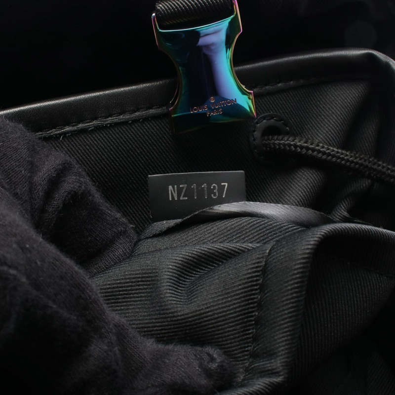 LOUIS VUITTON × Fragment Design Zac Monogram Eclipse 背包包 M43409 帆布-5