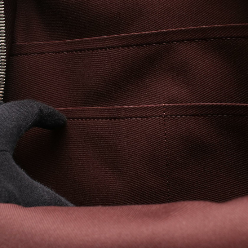 LOUIS VUITTON Josh Rucksack 背包 M41530 Monogram macassar 棕色 二手男款 LV-5