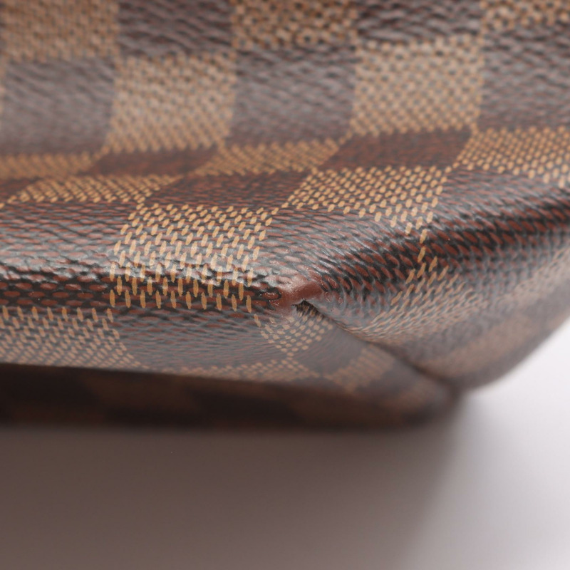 LOUIS VUITTON Clapton 背包手提包 N42259 Damier 帆布皮革奶油色二手-7