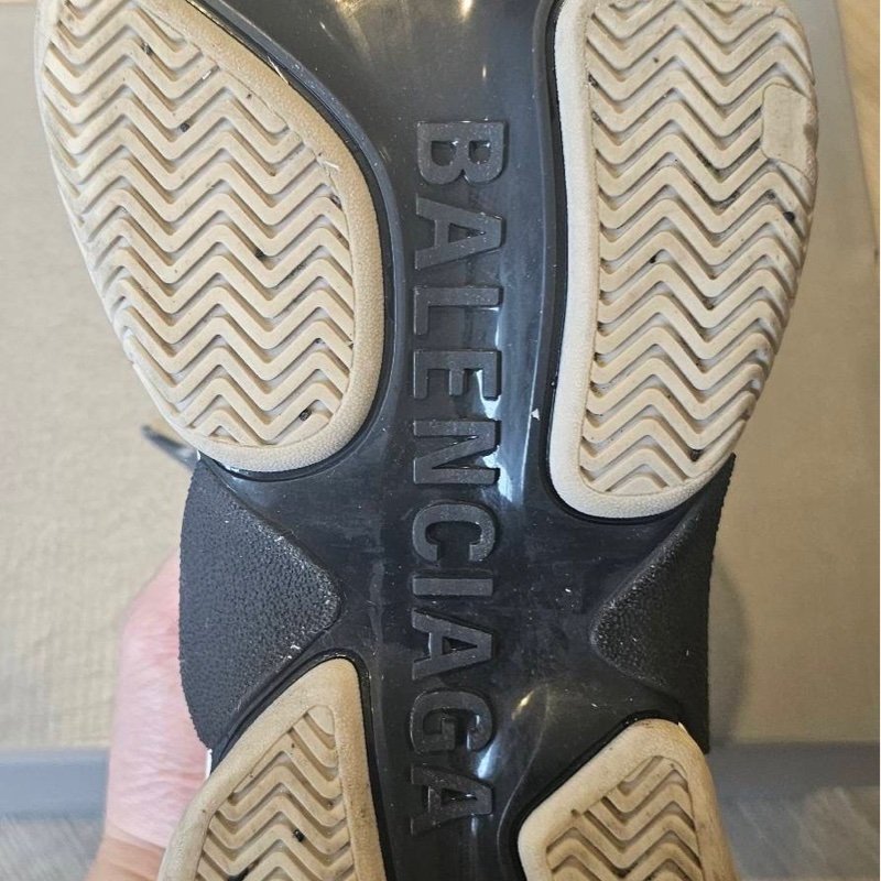 巴黎世家（Balenciaga）Triple S男老爹球鞋（半拖）-7