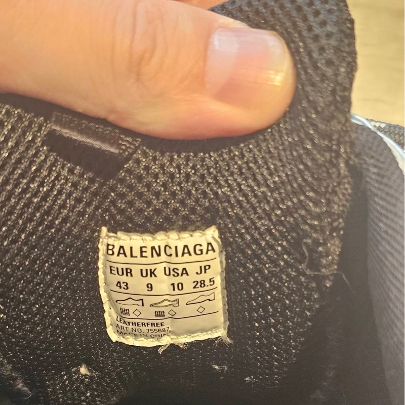 巴黎世家（Balenciaga）Triple S男老爹球鞋（半拖）-8