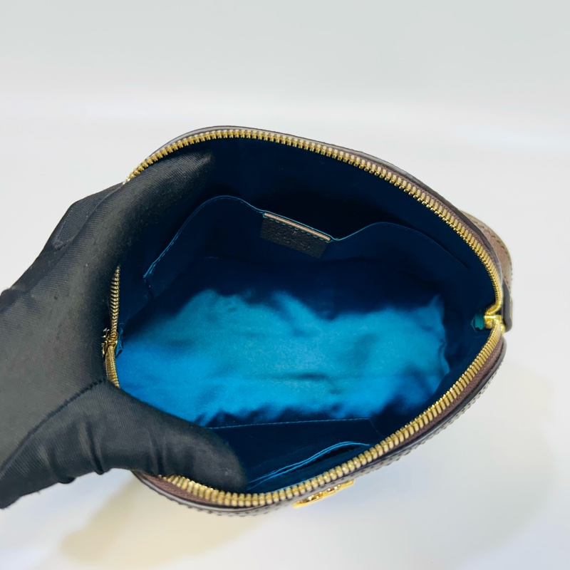 Gucci原花綠紅綠Ophidia貝殼包499621-5