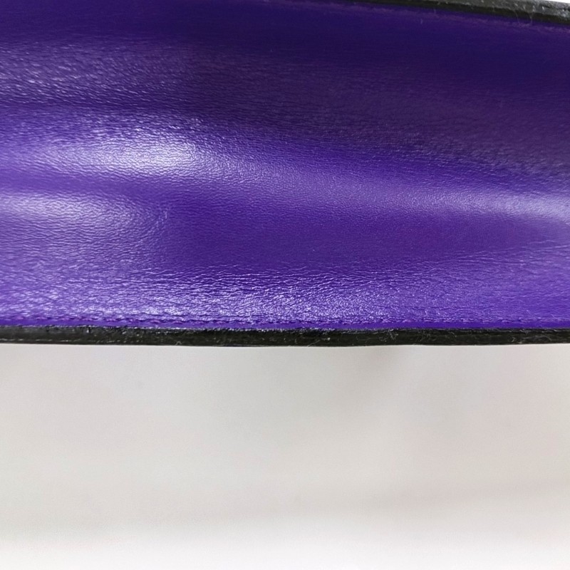 BVLGARI SERPENTI FOREVER 小號 紫色牛皮蛇頭絎縫蛇頭包單肩包斜挎包 金色黑色白色綠色五金-14