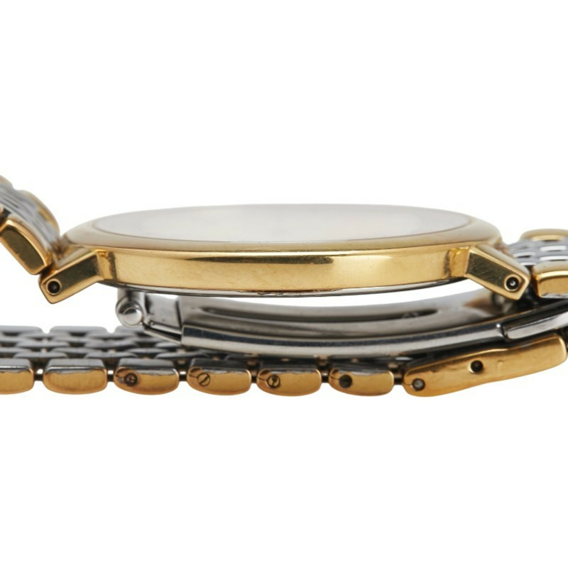 歐米茄 (OMEGA) Deville 男士石英腕錶，金色錶盤，鍍不鏽鋼-5