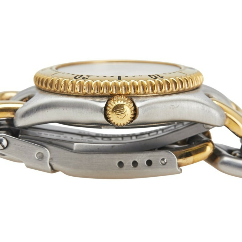 泰格豪雅 Professional 腕錶 WG1321-2 石英 米色錶盤 不銹鋼鍍層 女士腕錶 HEUER-4