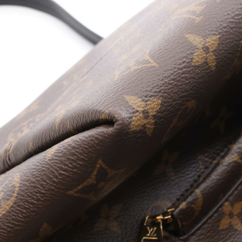 LOUIS VUITTON Montsouris NM PM Rucksack 背包 M45515 Monogram 帆布 棕色-4