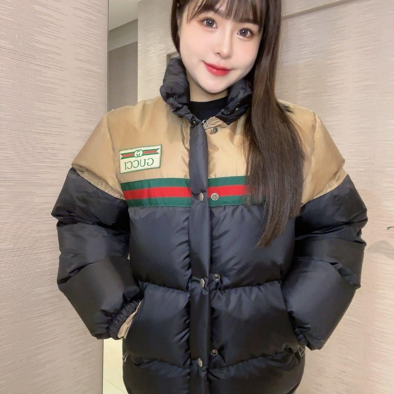 GUCCI 綠紅線條 羽絨外套 現貨 S ~ XL 原價 95000-9
