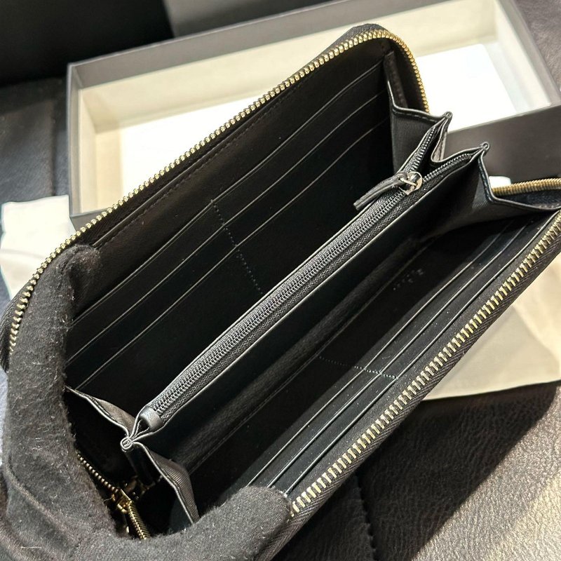 💎Han's house精品服飾💎GUCCI 古馳 老花 真皮 拉鍊 長夾 449391-2