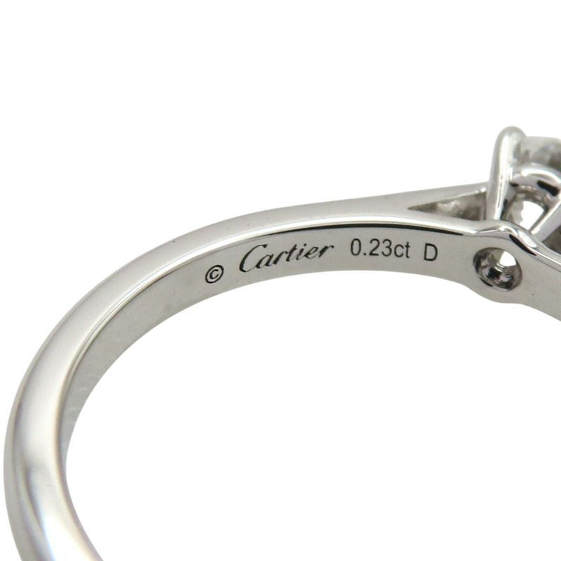PT950鉑金 GIA鑽石 1895 系列 戒指 #49【Cartier 卡地亞】 CRN4135949-7