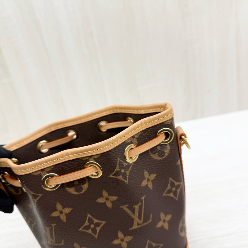 LV老花NANO NOE水桶手提側背包M81266-15