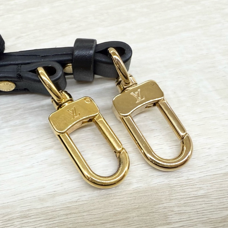 LV原花拼黑色皮革Palm Springs Mini小書包M44873-12