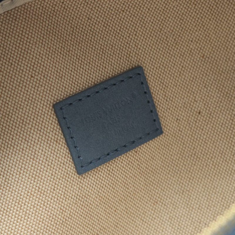 LOUIS VUITTON Rush Bum 腰包 N00205 Damier 牛仔藍色二手男士斜背包-3