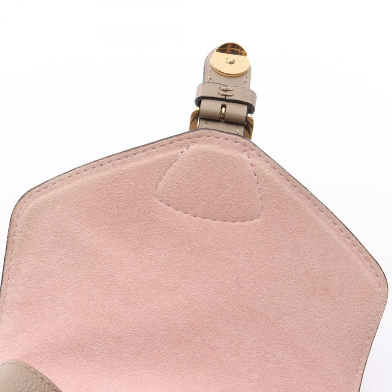 路易威登 Montsouris 小號背包 M45410 Monogram empreinte 皮革 米色二手-10