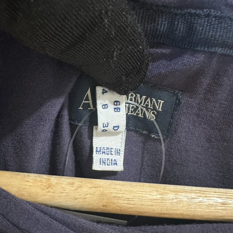 【美收精品】ARMANI 深紫色長袖上衣 4-213【隔月月中將轉賣至日本 上架期限30天】-5