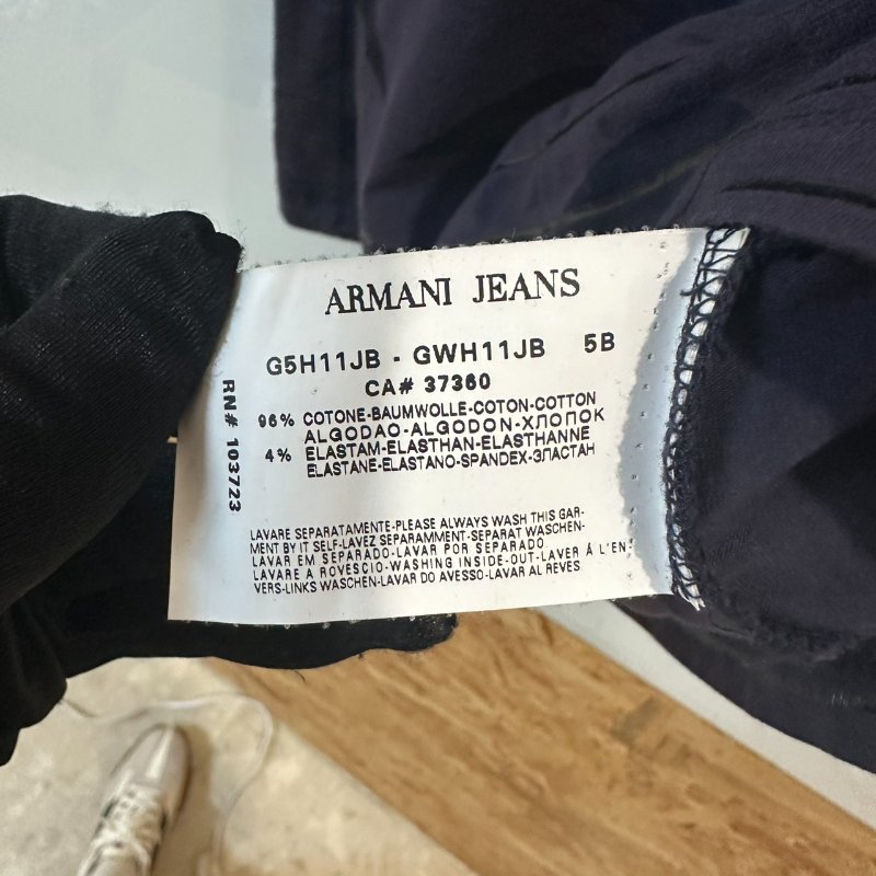 【美收精品】ARMANI 深紫色長袖上衣 4-213【隔月月中將轉賣至日本 上架期限30天】-6