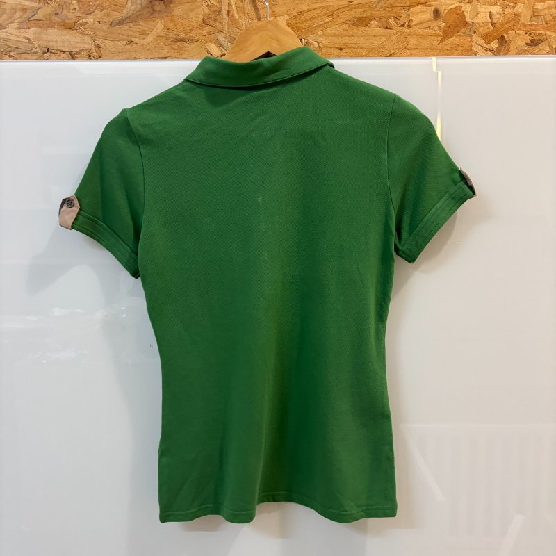 【美收精品】BURBERRY 綠色polo衫 4-216【隔月月中將轉賣至日本 上架期限30天】-1