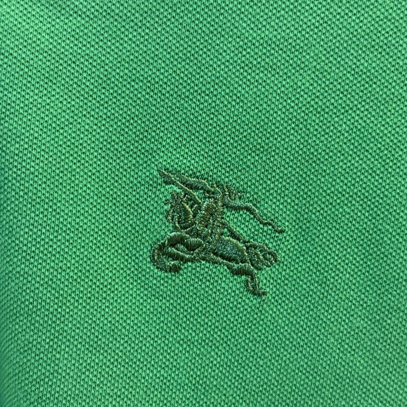 【美收精品】BURBERRY 綠色polo衫 4-216【隔月月中將轉賣至日本 上架期限30天】-5