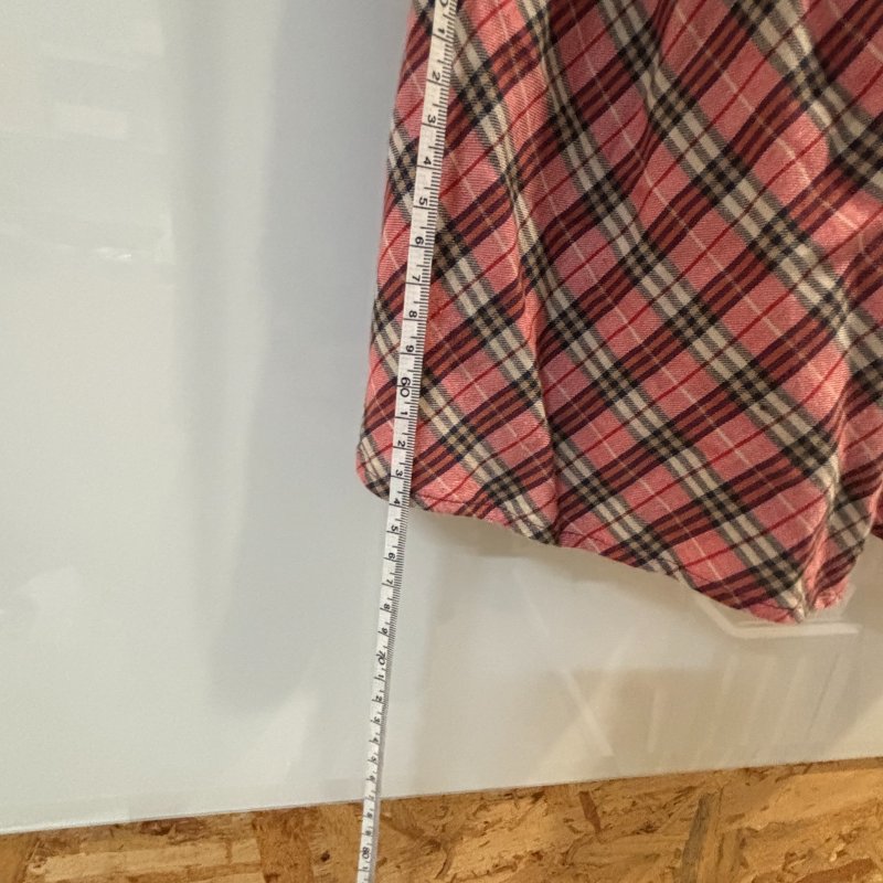 【美收精品】BURBERRY 紅粉色格紋襯衫 4-217【隔月月中將轉賣至日本 上架期限30天】-8