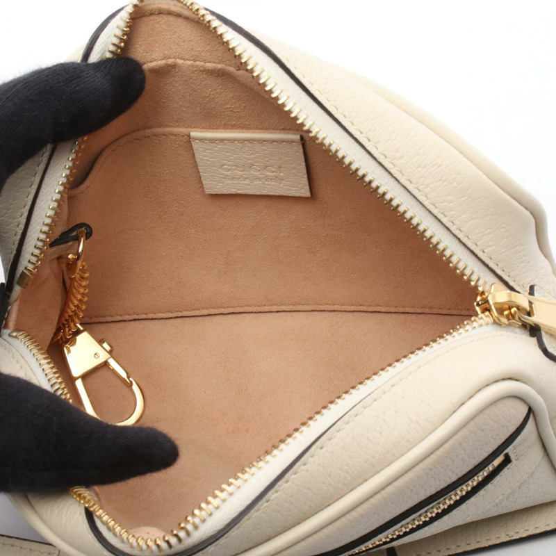 GUCCI Ophidia 肩背包 517350 皮革 米色 多色 二手 女士-2