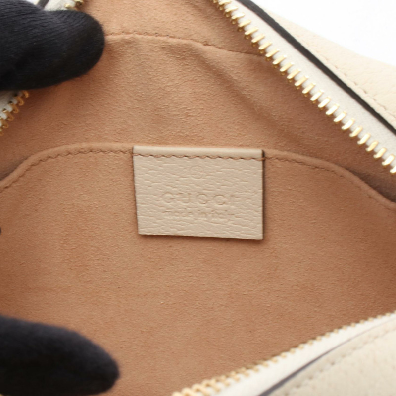 GUCCI Ophidia 肩背包 517350 皮革 米色 多色 二手 女士-3