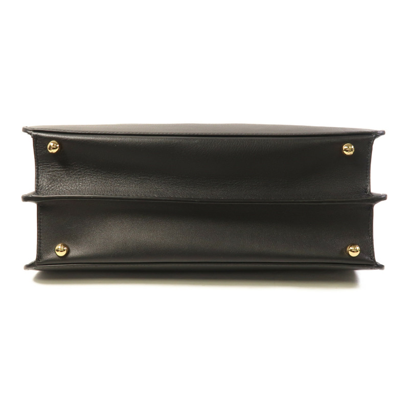 FENDI 牛皮皮革Peekaboo I See U Medium金扣手挽肩背兩用袋-3