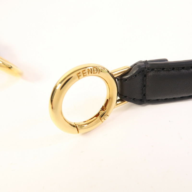 FENDI 牛皮皮革Peekaboo I See U Medium金扣手挽肩背兩用袋-15