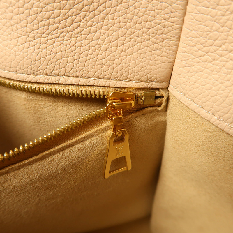 LOUIS VUITTON 牛皮皮革On My Side MM金扣手挽肩背兩用袋-12