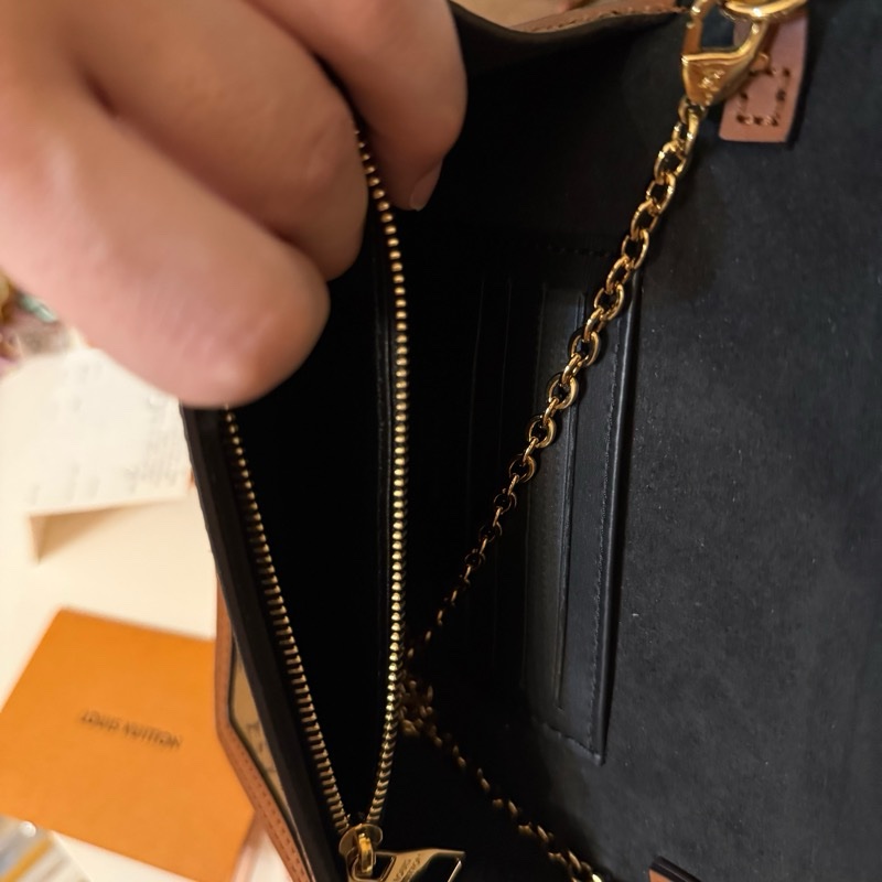 LV dauphine達芙尼 woc鏈帶包-8