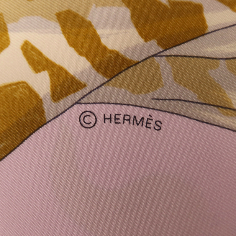 HERMES 絲質Scarf 90x90絲巾-7
