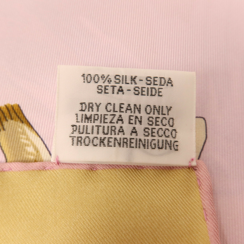 HERMES 絲質Scarf 90x90絲巾-9