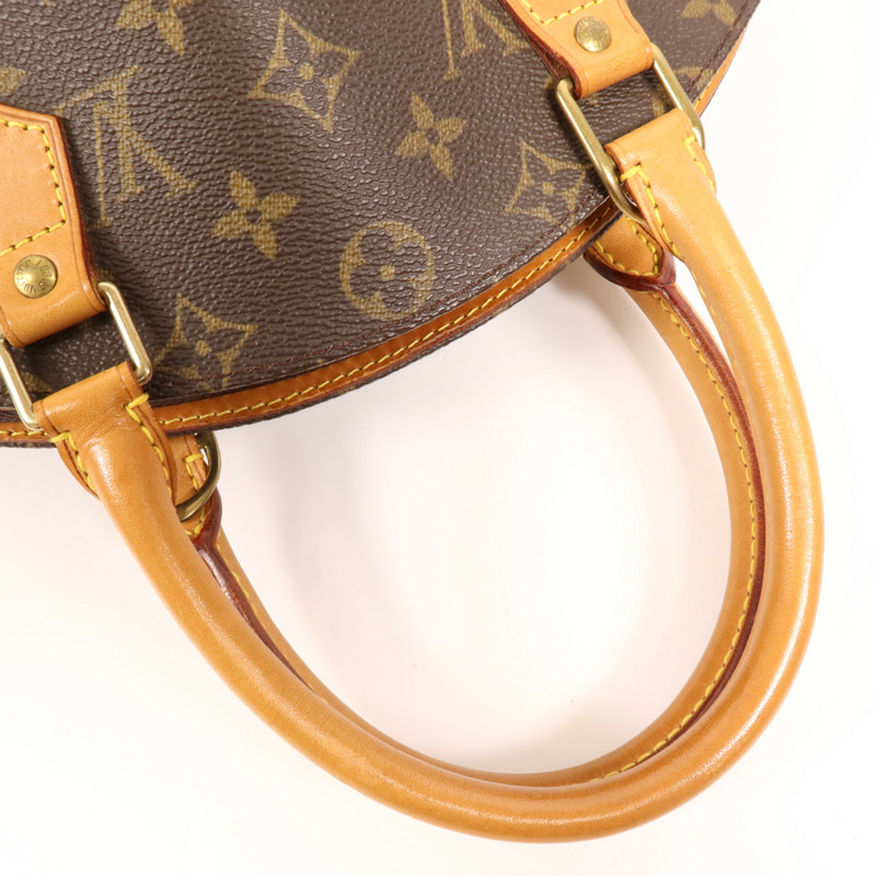 LOUIS VUITTON Monogram Ellipse MM金扣手挽袋-7