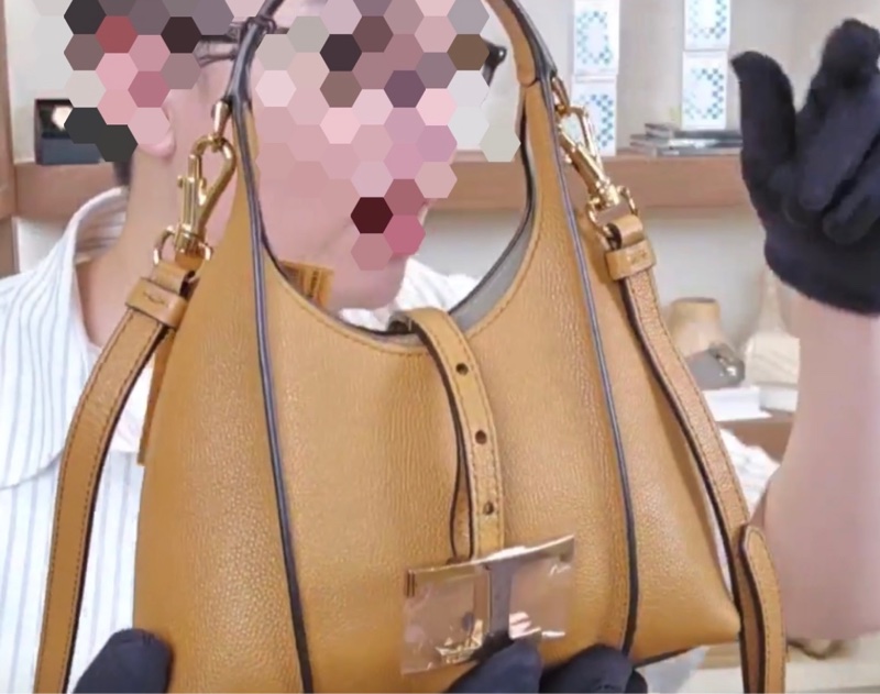 Tod's 咖色小南瓜包-有側揹帶 (附防塵袋)-5