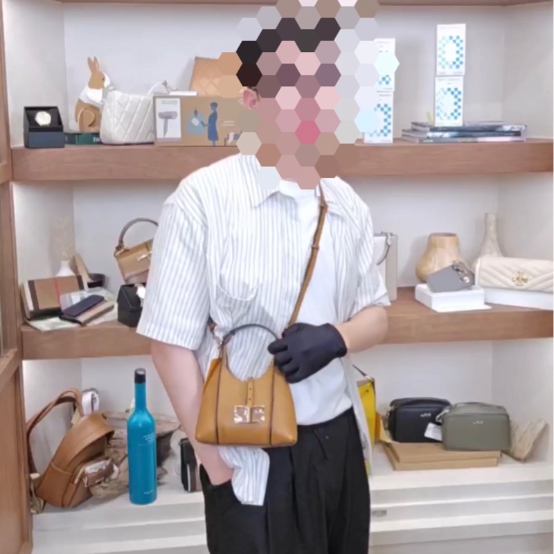 Tod's 咖色小南瓜包-有側揹帶 (附防塵袋)-6