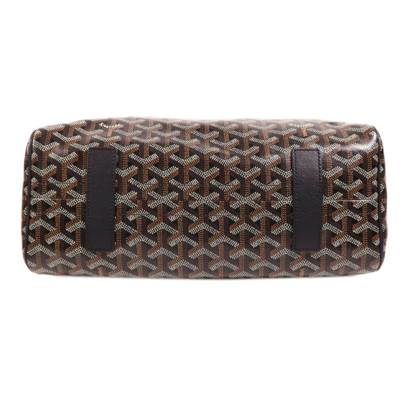 GOYARD 塗層帆布Rouette Souple PM銀扣肩背袋-3